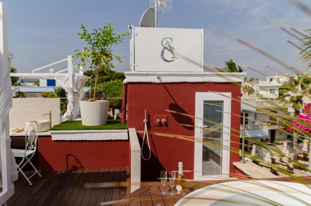 Apulia Charming Suites - Suite Perla con vista mare e hot Jacuzzi Savelletri Exterior foto